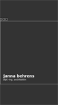 Mobile Screenshot of jannabehrens.de